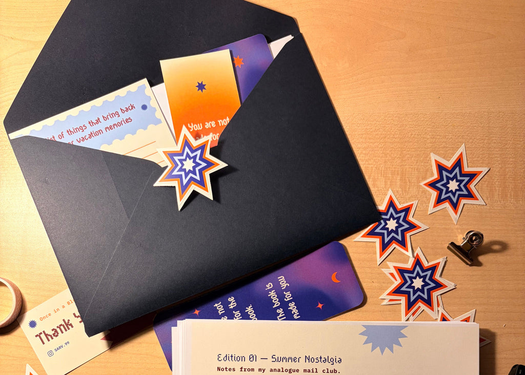 Spring/Summer edition- digital art mail club